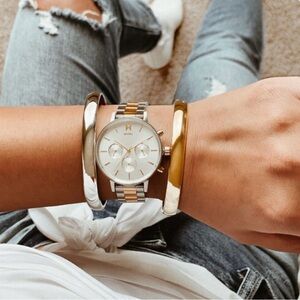 MVMT Nova/Stella 38mm Women's Silver and Gold (Bronze) Watch